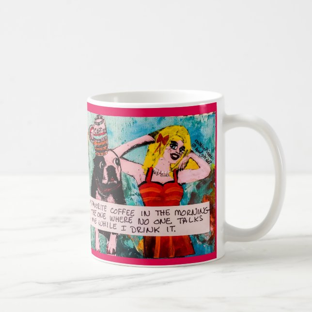 Taza De Café Asalte mi café preferido por la mañana (Derecha)