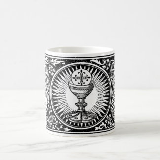 Taza De Café Asalte para ilustrar la eucaristía total santa de