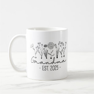 Taza De Café Ascendida a Abuela 2025 Pronto Será Abuela 2025