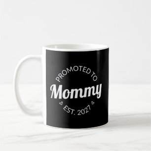 Taza De Café Ascendida a Mamá desde 2027 Anuncio de Nueva Mamá 