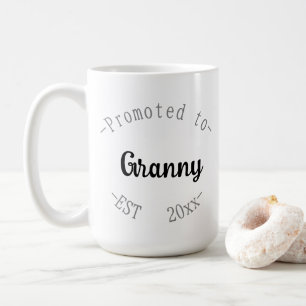 Taza De Café Ascendido a abuela