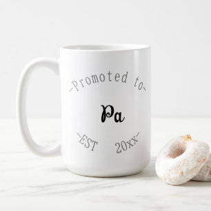 Taza De Café Ascendido a abuelo