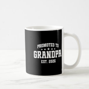 Taza De Café Ascendido a Abuelo Est. 2026 Abuelo Bebé Ann