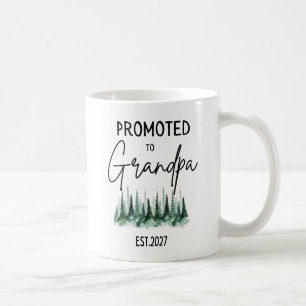 Taza De Café Ascendido a Abuelo Est 2027 Revelación de Embarazo