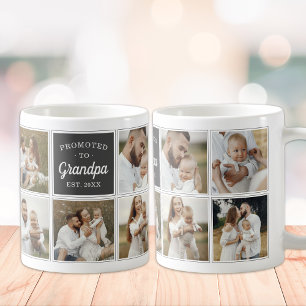 Taza De Café Ascendido a Marco de Foto Personalizado para Abuel