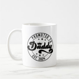 Taza De Café Ascendido a Papá 2024