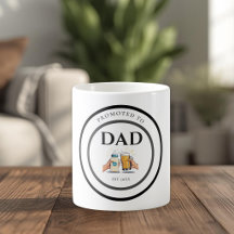 Ascendido a Papá Est 2026 Regalo Divertido