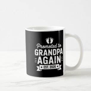 Taza De Café Ascendido a ser abuelo de nuevo Est 2026 pronto Fa
