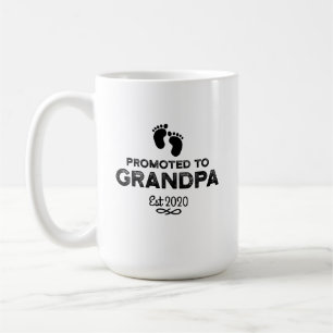 Taza De Café Ascendido al abuelo 2020