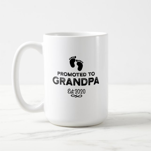 Taza De Café Ascendido al abuelo 2020 (Izquierda)