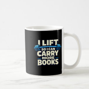 Taza De Café Ascensor puede llevar más libros amantes de la lec