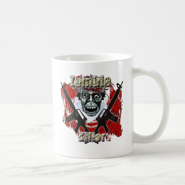 Taza De Café Asesino 4 del zombi (Derecha)