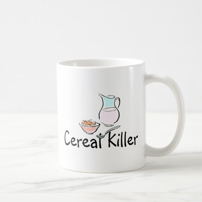 Taza De Café Asesino del cereal (Derecha)