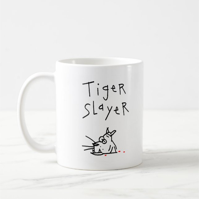 Taza De Café Asesino del tigre (Izquierda)