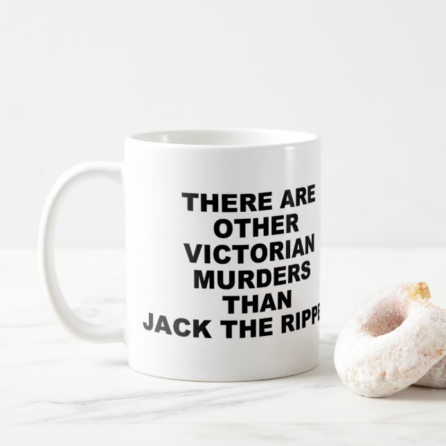 Taza De Café Asesinos Victorianos Mug (Con donut)