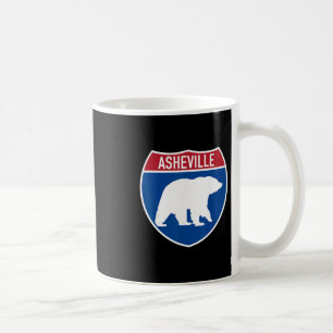 Taza De Café Asheville Carolina del Norte Nc Carretera Interest