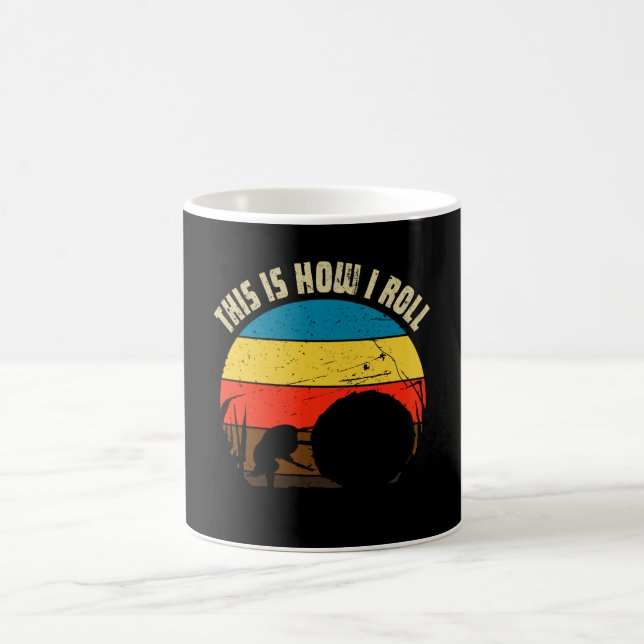 Taza De Café Así es como hago rodar - escarabajos de excremento (Centro)