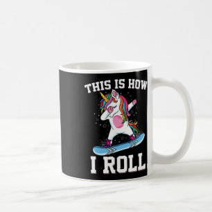 Taza De Café Así Es Como Pido A Unicorn Snowboard Sn