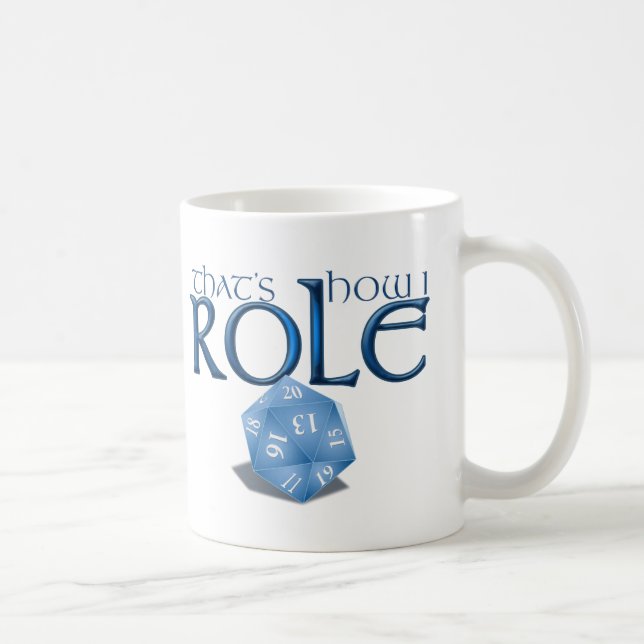 Taza De Café Así es como ROLE Mug (Derecha)