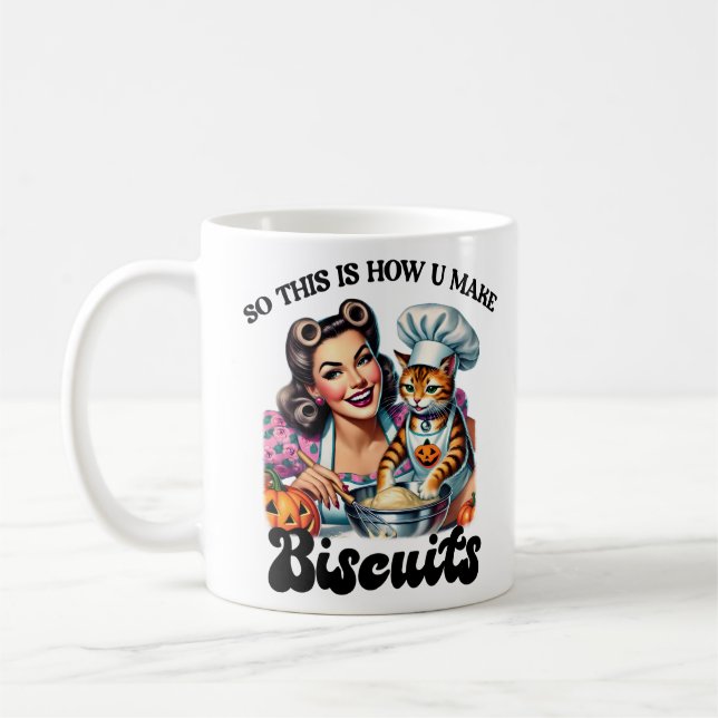 Taza De Café Así es como se hacen galletas (Izquierda)