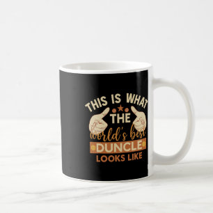 Taza De Café Así es como se ve el mejor Duncle Sketll Tío