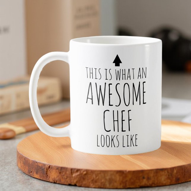 Taza De Café Así es como se ve un chef maravilloso (Subido por el creador)