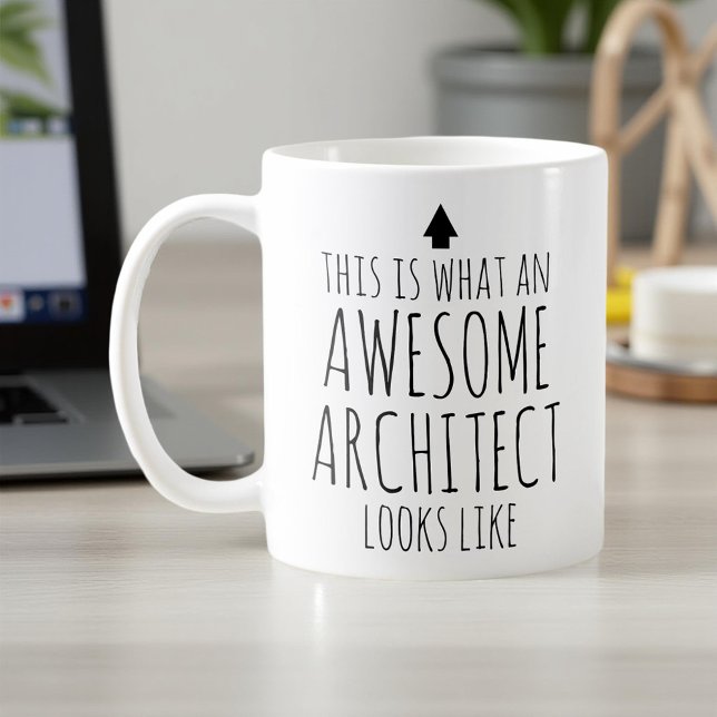 Taza De Café Así es como se ve un maravilloso arquitecto (Subido por el creador)