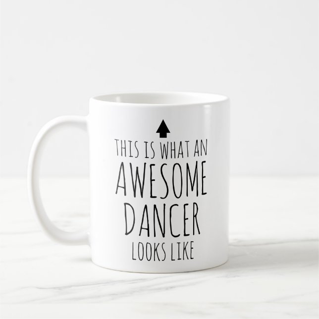 Taza De Café Así es como se ve una bailarina increíble (Izquierda)
