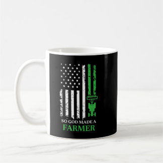 Taza De Café Así Que Dios Hizo Un Agricultor, Agricultor Agríco