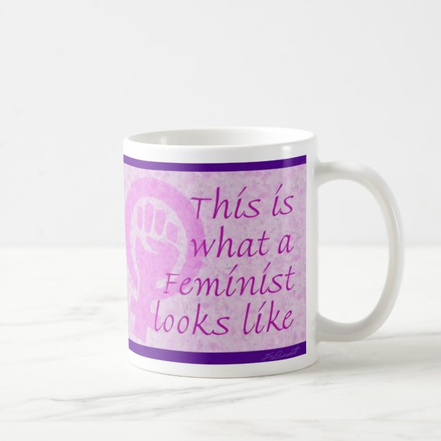 Taza De Café Así Se Ve Una Feminista Mug (Derecha)