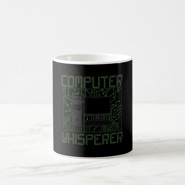 Taza De Café Asistencia técnica para Whisperer de equipos (Centro)