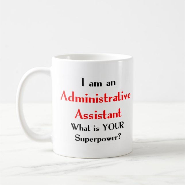 Taza De Café asistente administrativo (Izquierda)