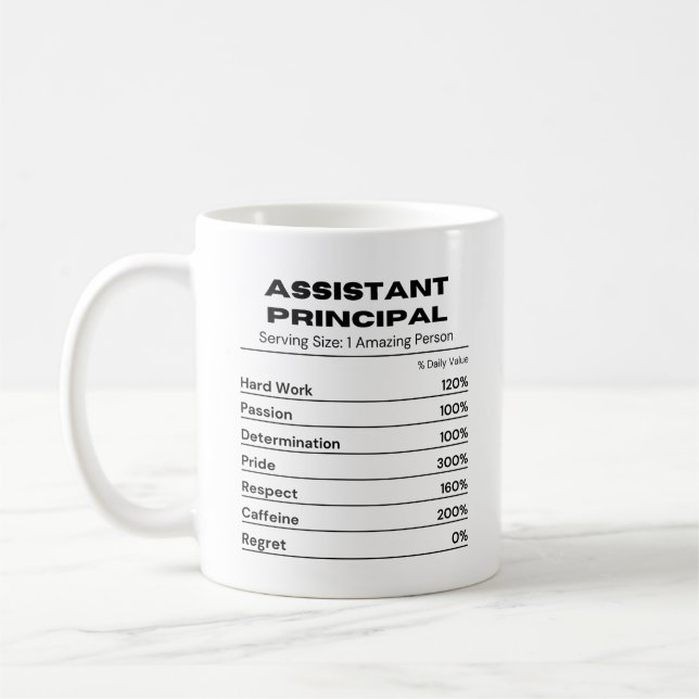 Taza De Café Asistente de Administración Principal (Izquierda)