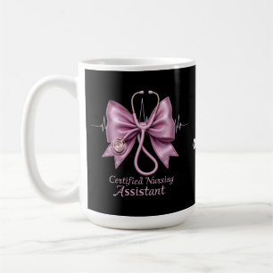 Taza De Café Asistente de Enfermería certificado CNA Coquette B