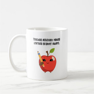 Taza De Café Asistente de enseñanza que hace que el aprendizaje