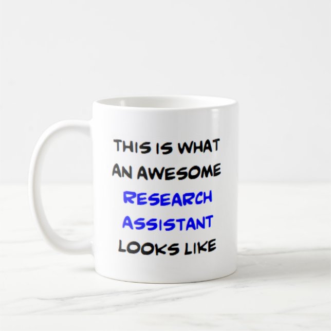 Taza De Café asistente de investigación, impresionante (Izquierda)