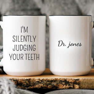 Taza De Café Asistente de Ortodoncista Dentista Higienista Dent