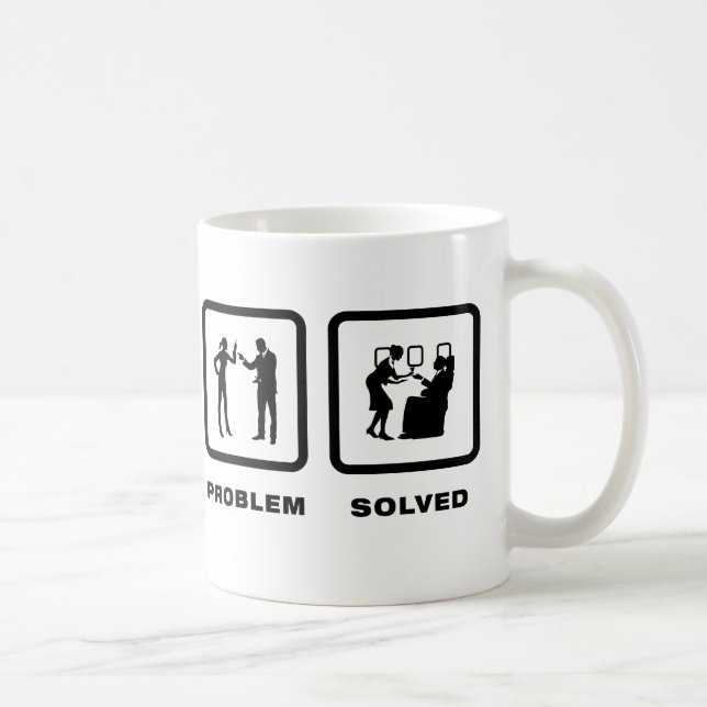 Taza De Café Asistente de vuelo (Derecha)