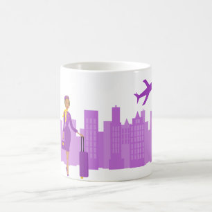 Taza De Café Asistente de vuelo fabuloso