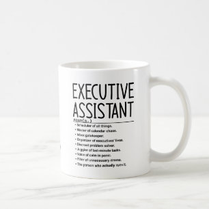 Taza De Café Asistente ejecutivo