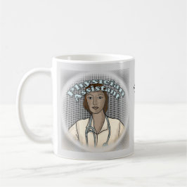 Taza De Café Asistente médica femenina negra