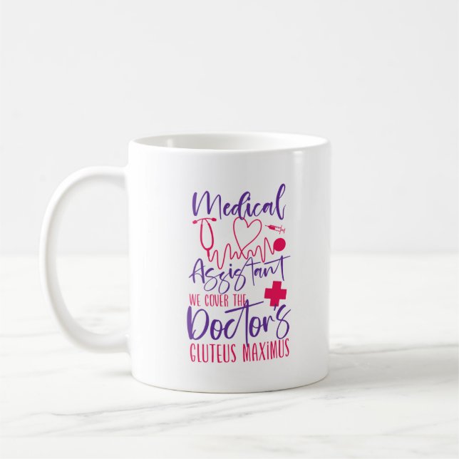 Taza De Café Asistente Médico Cma Cubrimos (Izquierda)
