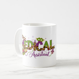 Taza De Café Asistente Médico de Fotos Personalizadas - Mardi G