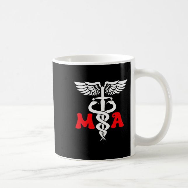 Taza De Café Asistente médico ma cma enfermería asistente de do (Derecha)