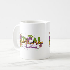 Taza De Café Asistente Médico - Mardi Gras