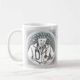 Taza De Café Asistente médico masculino
