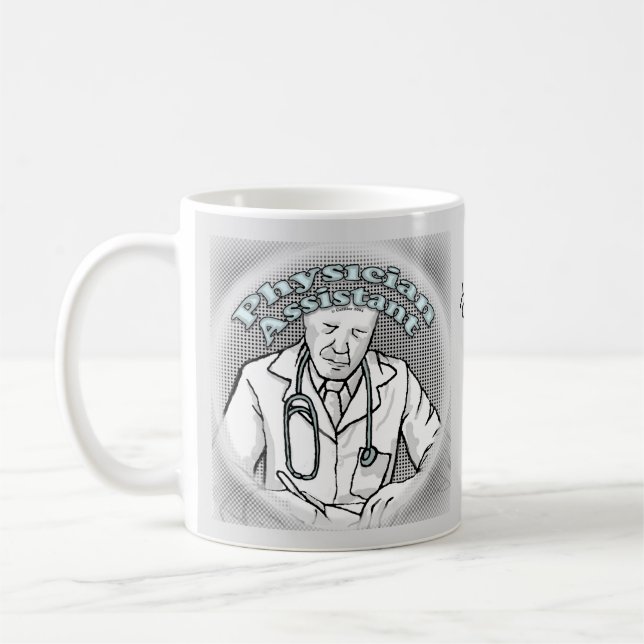 Taza De Café Asistente médico masculino (Izquierda)