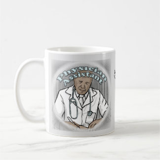 Taza De Café Asistente médico masculino negro