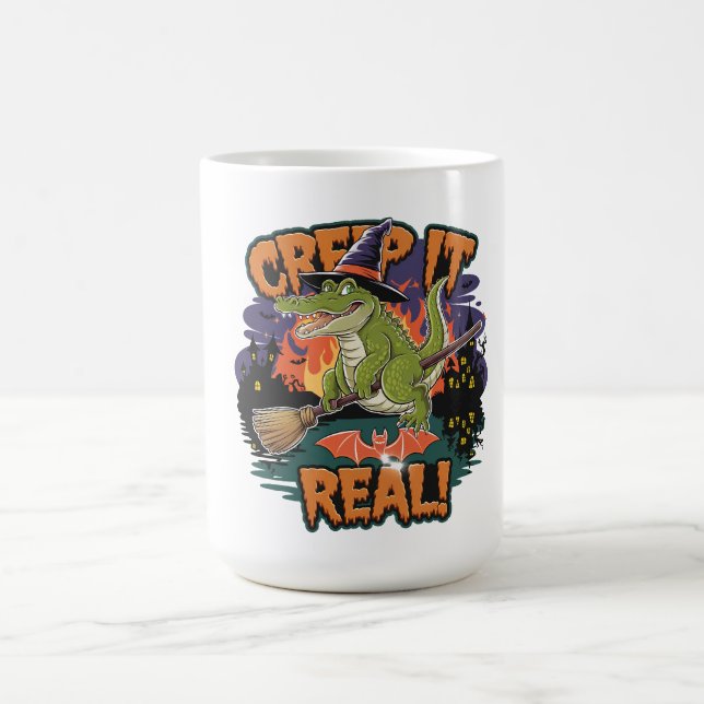 Taza De Café Asistente para cocodrilos (Centro)