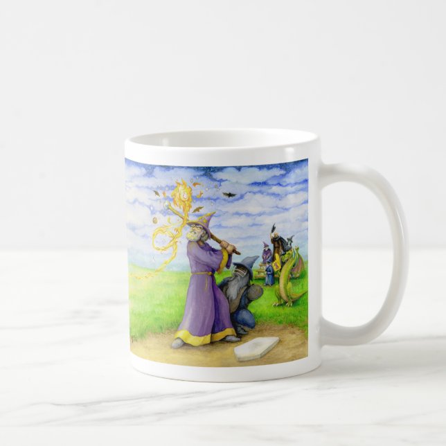 Taza De Café Asistente para el murciélago (Derecha)